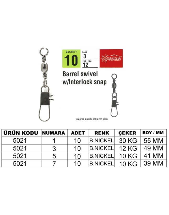 Kaptan Balık ve Av Malzemeleri San. Tic. Ltd. Şti
