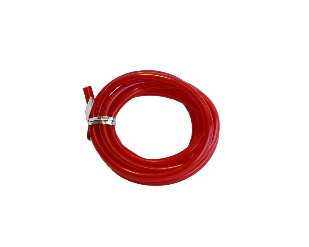 Captain  Silikon Hortum Tube 2mt Kırmızı