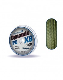 Captain Dynamic Soft PE 8 Örgü İp Misina 100mt Yeşil