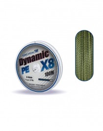 Captain Dynamic Soft PE 8 Örgü İp Misina 100mt Yeşil