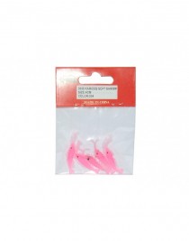Captain 3050 Silikon Karides 4cm Suni Yem 5'li Paket