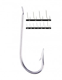 Youvella 1308 Palalı Çapraz Kalın Olta İğnesi 100'lü Kutu Galvaniz