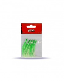 Captain 3594 Octopus Curly 6cm Ahtapot Sübye 5'li Paket Suni Yem