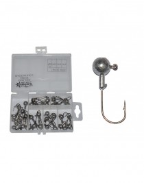 Captain 6435 Compact Eco Kutulu Jig Head Seti