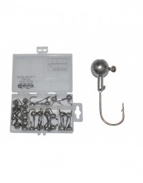 Captain 6435 Compact Eco Kutulu Jig Head Seti