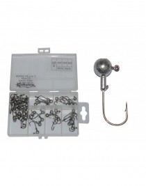 Captain 6435 Compact Eco Kutulu Jig Head Seti