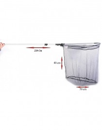 Captain 6735 Kepçe 2 Parça 220cm Teleskopik Kepçe 60x50cm Tor