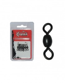 Captain 5008 Rulmanlı Crane Fırdöndü 10'lu Paket Mat Black