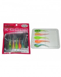 Mutant 3508 Sclops Sübye 7.5cm Aromalı LRF Silikon Suni Yem 5'li Set