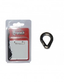 Captain 5144 Assist Halkası D-Halka 10'lu Paket İnox Naturel