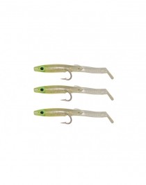Captain 3526 Eel Fish 5cm Silikon Zargana Suni Yem 3'lü Paket