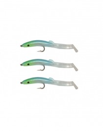Captain 3526 Eel Fish 5cm Silikon Zargana Suni Yem 3'lü Paket