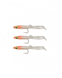 Captain 3526 Eel Fish 5cm Silikon Zargana Suni Yem 3'lü Paket