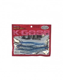 Mutant 3527 Grande Soft 12cm Levrek Silikonu Suni Yem 5'li Paket