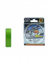 Gosen W8 Hard Type PE 8 Örgü Spin İp Misina 150mt Açık Yeşil