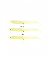 Captain 3525 Eel Fish 7.5cm Silikon Zargana Suni Yem 3'lü Paket