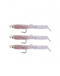 Captain 3525 Eel Fish 7.5cm Silikon Zargana Suni Yem 3'lü Paket