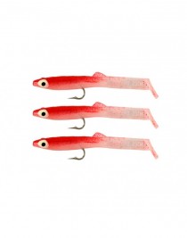 Captain 3525 Eel Fish 7.5cm Silikon Zargana Suni Yem 3'lü Paket