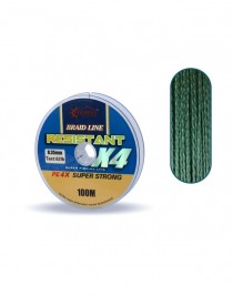 Captain Resistant PE 4 Kat İp Misina 100mt Yeşil