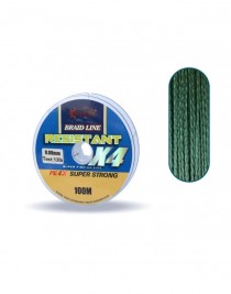 Captain Resistant PE 4 Kat İp Misina 100mt Yeşil