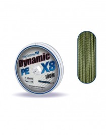 Captain Dynamic Soft PE 8 Örgü İp Misina 100mt Yeşil