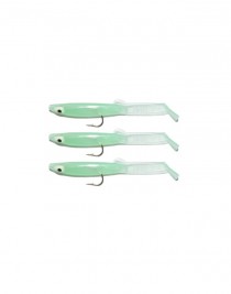 Captain 3525 Eel Fish 7.5cm Silikon Zargana Suni Yem 3'lü Paket