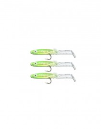 Captain 3526 Eel Fish 5cm Silikon Zargana Suni Yem 3'lü Paket