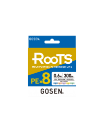 Gosen X8 Roots PE 8 Örgü Spin İp Misina 300mt Multi Color