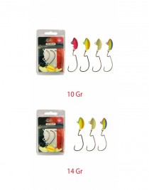 Captain Jig Head Current Offset İğneli Jig Head 3lü Mix Set