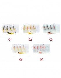 Captain 3066 Silikon Karides 8.5cm Suni Yem 5'li Kutu