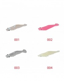 Captain 3056 Silikon Karides 8cm Suni Yem 5'li Paket