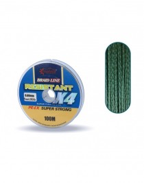 Captain Resistant PE 4 Kat İp Misina 100mt Yeşil