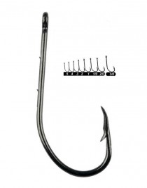 Youvella 1465 Delikli Tırnaklı Papağan Olta İğnesi 100'lü Kutu Black Nikel