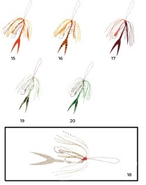 Hayabusa SE 149 Tai Rubber Free Slide Yedek Etekli Assist İğne Set