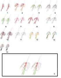 Hayabusa SE 125 Tai Rubber Free Slide Yedek Etekli Assist İğne Set