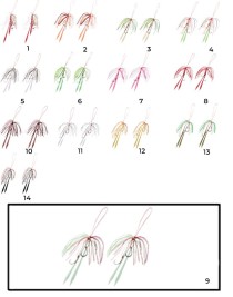 Hayabusa SE 125 Tai Rubber Free Slide Yedek Etekli Assist İğne Set