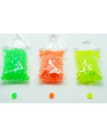 Captain 7610 Silikon Boncuk 9.5mm Yuvarlak 100lü Paket