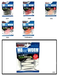 Captain 3518 Mad Bite Earth Worm 4 cm Aromalı LRF Silikon Yem 8'li Set