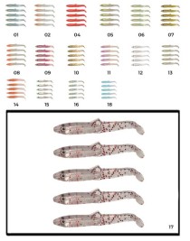 Captain 3595 Elegant 3.5cm Silikon Zargana 5'li Paket Suni Yem