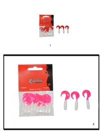 Captain 3565 Amadeus Twist Soft 4cm Levrek Silikonu 10'lu Suni Yem