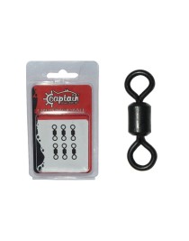 Captain 5006 Rulmanlı Fırdöndü 6'lı Paket Mat Black