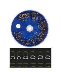 Captain 5161 Kaşık Halkası 115'li Mix Kutu Nikel