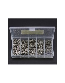 Captain 5163 Kaşık Halkası 250'li Mix Kutu Nikel