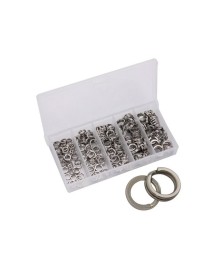 Captain 5162 Kaşık Halkası 200'lü Mix Kutu Nikel