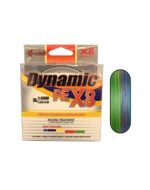 Captain Dynamic PE 8 Örgü İpi Misina 300mt Multi Color
