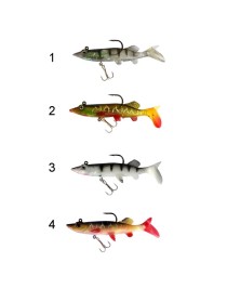 Captain 3547 Steady Pike Soft 12cm Turna Silikonu Suni Balık