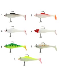 Captain 3567 Cracker Soft 10cm Levrek Turna Silikonu 3'lü Set Suni Balık