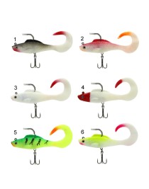 Captain 3559 Pencil Soft 10cm Levrek Silikonu 3'lü Suni Balık