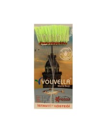 Çinekop Kösteği UV-GLOW Simli Youvella Kartonda 50 İğne 0.25mm Köstek