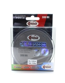 Captain Clever 3D Smooth300mt Monofilament Misina Black Kamou